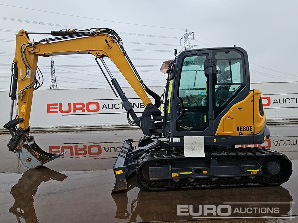 2022 XCMG XE80E - Mini bager: slika 2 2022 XCMG XE80E - Mini bager: slika 2