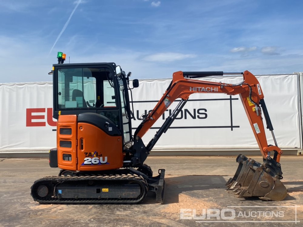 Mini bager 2024 Hitachi ZX26U-6 CLR: slika 6