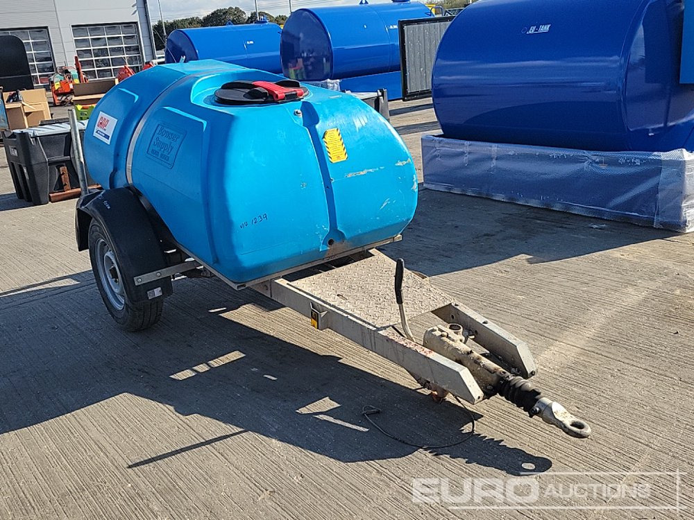 Rezervoar za skladištenje Bowser Supply Single Axle Plastic Water Bowser: slika 7