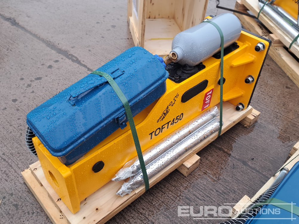Unused 2025 TOFT 450 Hydraulic Breaker - Dodatak za Bager: slika 1 Unused 2025 TOFT 450 Hydraulic Breaker - Dodatak za Bager: slika 1