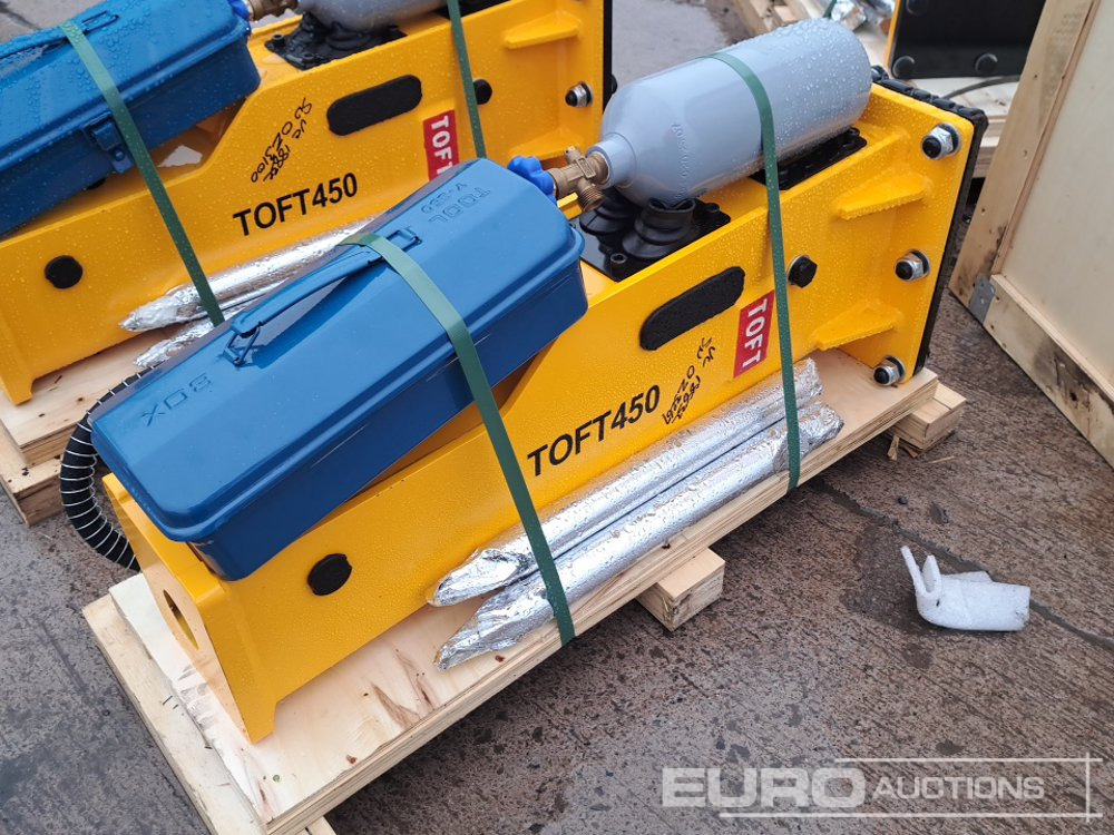 Unused 2025 TOFT 450 Hydraulic Breaker - Dodatak za Bager: slika 1 Unused 2025 TOFT 450 Hydraulic Breaker - Dodatak za Bager: slika 1