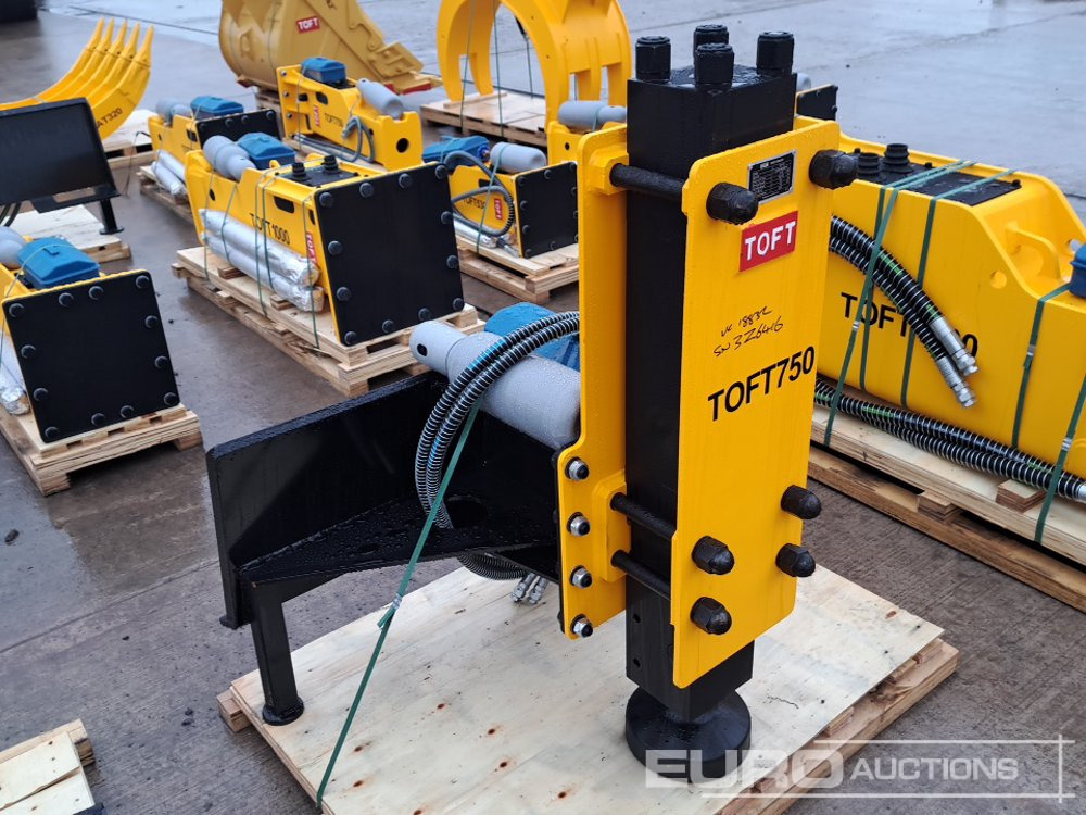 Unused 2025 TOFT TOFT750 Hydraulic Post Driver to suit Skidsteer Loader - Dodatak za Bager: slika 2 Unused 2025 TOFT TOFT750 Hydraulic Post Driver to suit Skidsteer Loader - Dodatak za Bager: slika 2