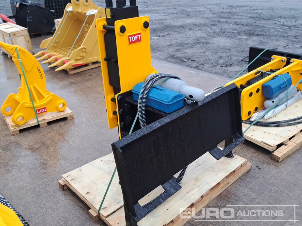 Unused 2025 TOFT TOFT750 Hydraulic Post Driver to suit Skidsteer Loader - Dodatak za Bager: slika 4 Unused 2025 TOFT TOFT750 Hydraulic Post Driver to suit Skidsteer Loader - Dodatak za Bager: slika 4