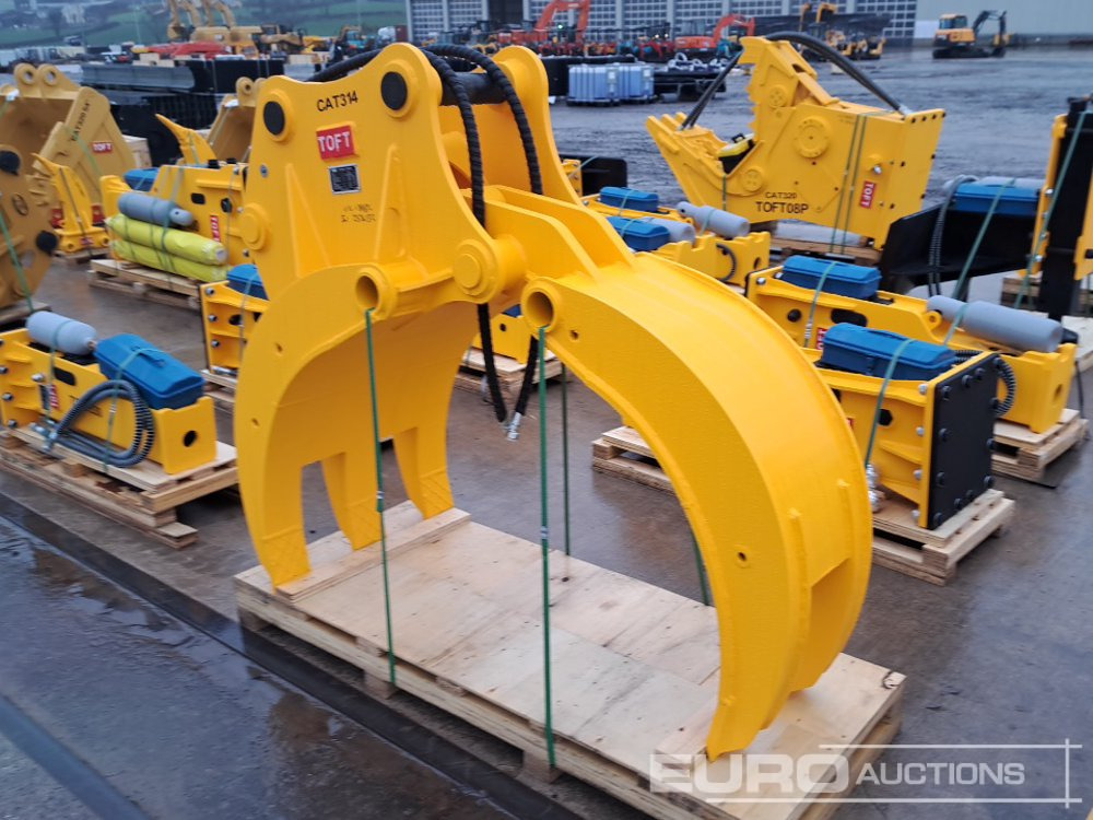 Unused 2025 Toft ASC65 Hydraylic 5 Tyne Grapple 65mm Pin to suit 13 Ton Excavator - Dodatak za Bager: slika 4 Unused 2025 Toft ASC65 Hydraylic 5 Tyne Grapple 65mm Pin to suit 13 Ton Excavator - Dodatak za Bager: slika 4
