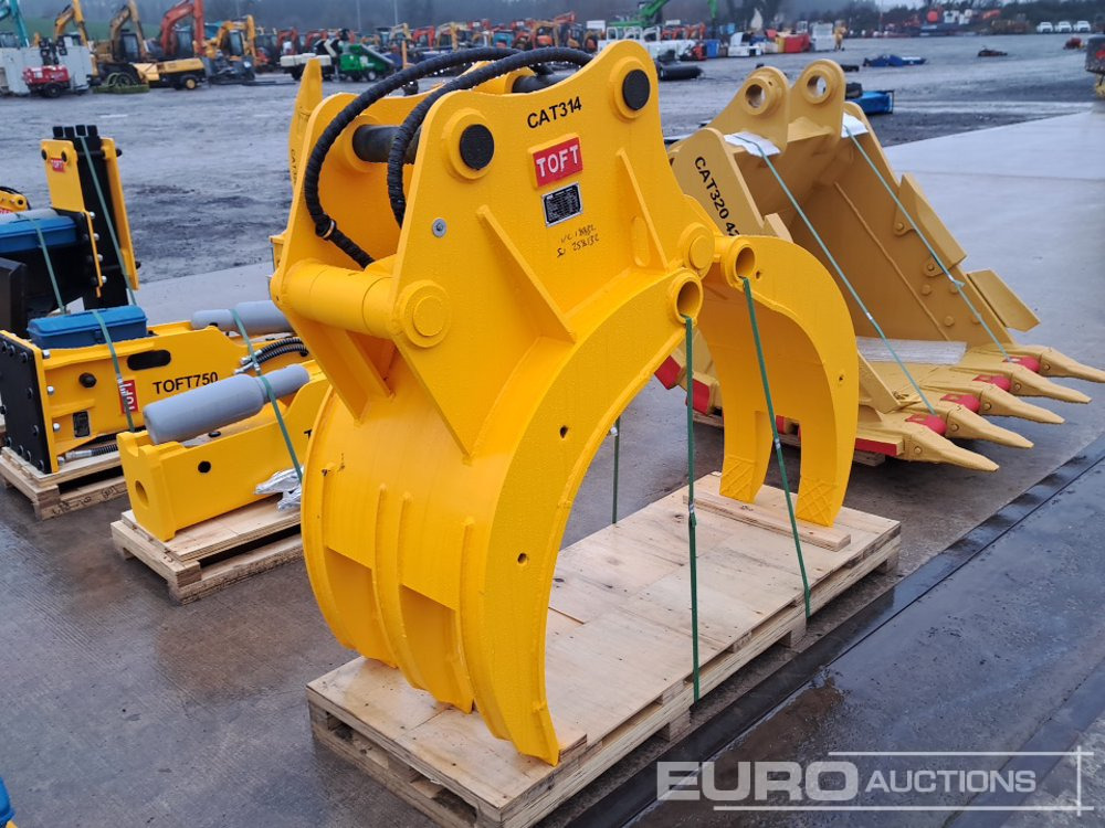 Unused 2025 Toft ASC65 Hydraylic 5 Tyne Grapple 65mm Pin to suit 13 Ton Excavator - Dodatak za Bager: slika 3 Unused 2025 Toft ASC65 Hydraylic 5 Tyne Grapple 65mm Pin to suit 13 Ton Excavator - Dodatak za Bager: slika 3
