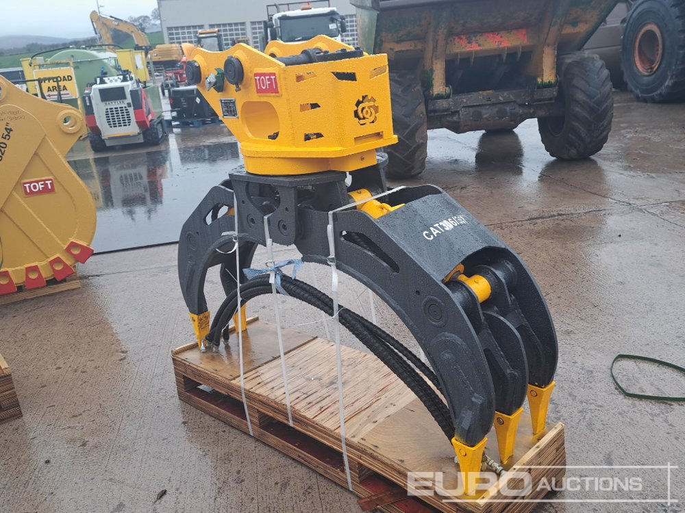 Unused 2025 Toft TOFT04G Hydraulic Rotating Grapple 45mm Pin to suit 4-6 Ton Excavator - Dodatak za Bager: slika 3 Unused 2025 Toft TOFT04G Hydraulic Rotating Grapple 45mm Pin to suit 4-6 Ton Excavator - Dodatak za Bager: slika 3