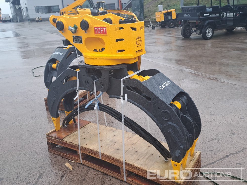 Unused 2025 Toft TOFT04G Hydraulic Rotating Grapple 45mm Pin to suit 4-6 Ton Excavator - Dodatak za Bager: slika 1 Unused 2025 Toft TOFT04G Hydraulic Rotating Grapple 45mm Pin to suit 4-6 Ton Excavator - Dodatak za Bager: slika 1