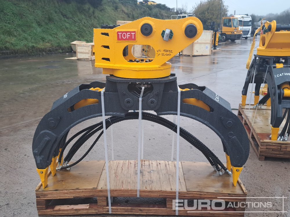 Unused 2025 Toft TOFT04G Hydraulic Rotating Grapple 45mm Pin to suit 4-6 Ton Excavator - Dodatak za Bager: slika 5 Unused 2025 Toft TOFT04G Hydraulic Rotating Grapple 45mm Pin to suit 4-6 Ton Excavator - Dodatak za Bager: slika 5