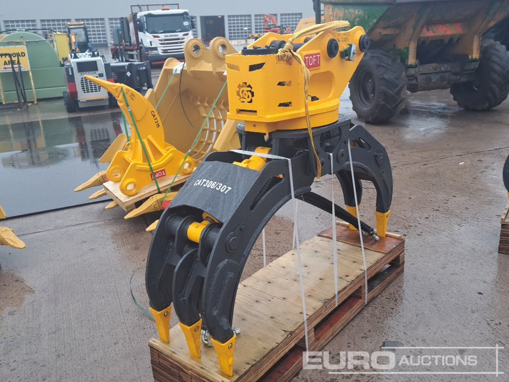 Unused 2025 Toft TOFT04G Hydraulic Rotating Grapple 45mm Pin to suit 4-6 Ton Excavator - Dodatak za Bager: slika 3 Unused 2025 Toft TOFT04G Hydraulic Rotating Grapple 45mm Pin to suit 4-6 Ton Excavator - Dodatak za Bager: slika 3