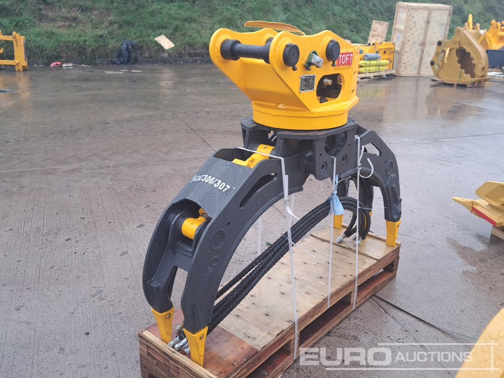 Unused 2025 Toft TOFT04G Hydraulic Rotating Grapple 45mm Pin to suit 4-6 Ton Excavator - Dodatak za Bager: slika 5 Unused 2025 Toft TOFT04G Hydraulic Rotating Grapple 45mm Pin to suit 4-6 Ton Excavator - Dodatak za Bager: slika 5