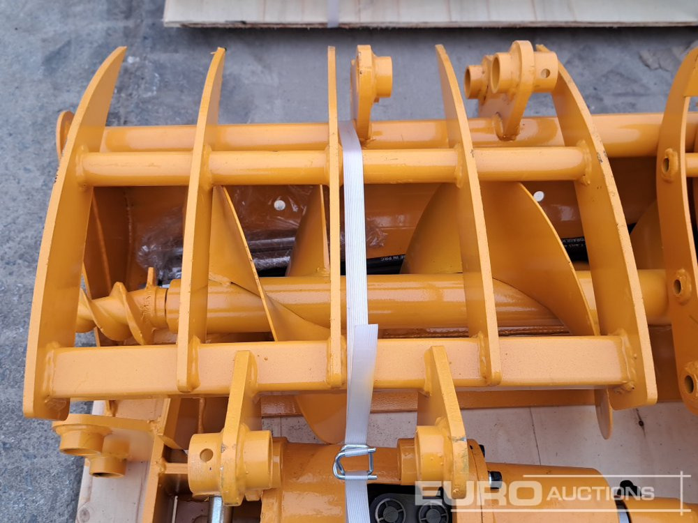 Dodatak za Bager Unused Miva Excavator Attachment (8 of), Rake, Ripper, Grab, 12" Auger, 8" Auger, 24" Bucket, 8" Narrow Bucket; 32" Bucket,: slika 9