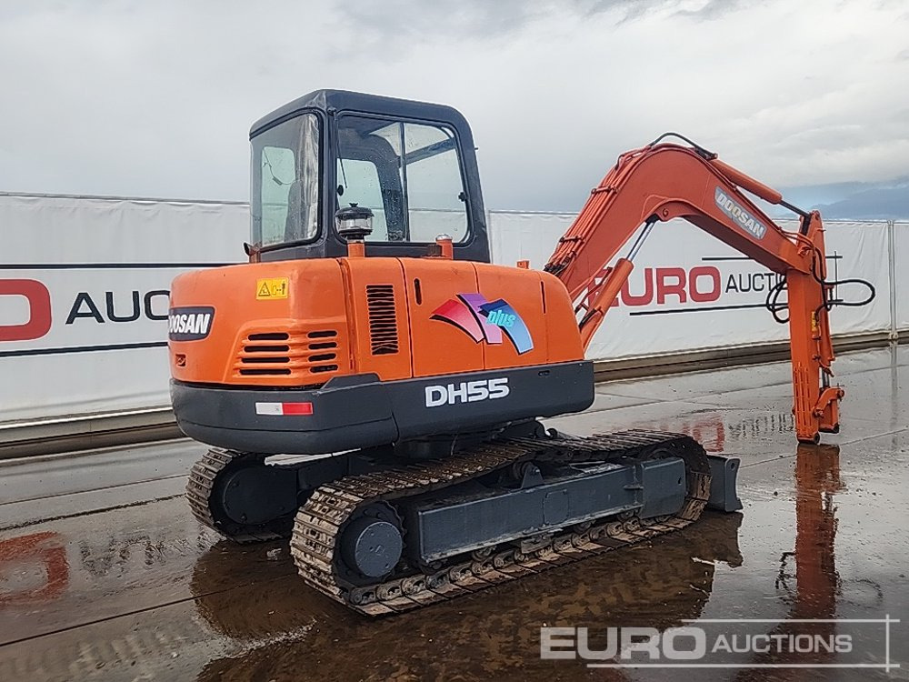 Doosan DH55-V - Mini bager: slika 5 Doosan DH55-V - Mini bager: slika 5