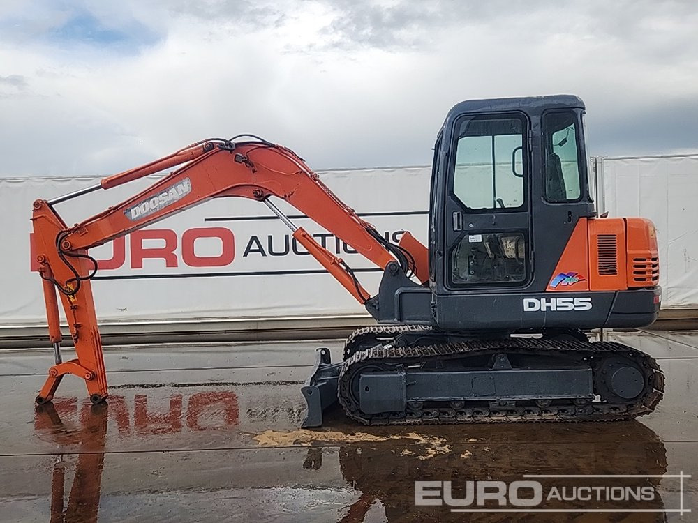 Doosan DH55-V - Mini bager: slika 2 Doosan DH55-V - Mini bager: slika 2