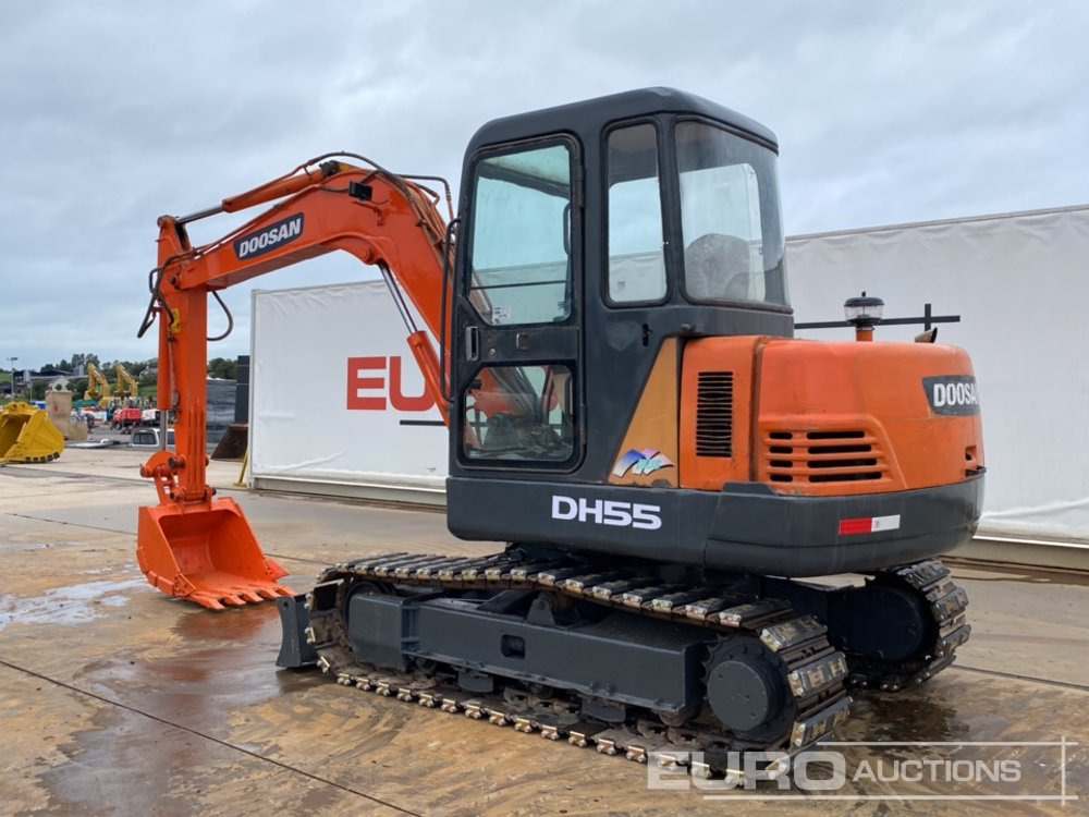 Doosan DH55-V - Mini bager: slika 3 Doosan DH55-V - Mini bager: slika 3