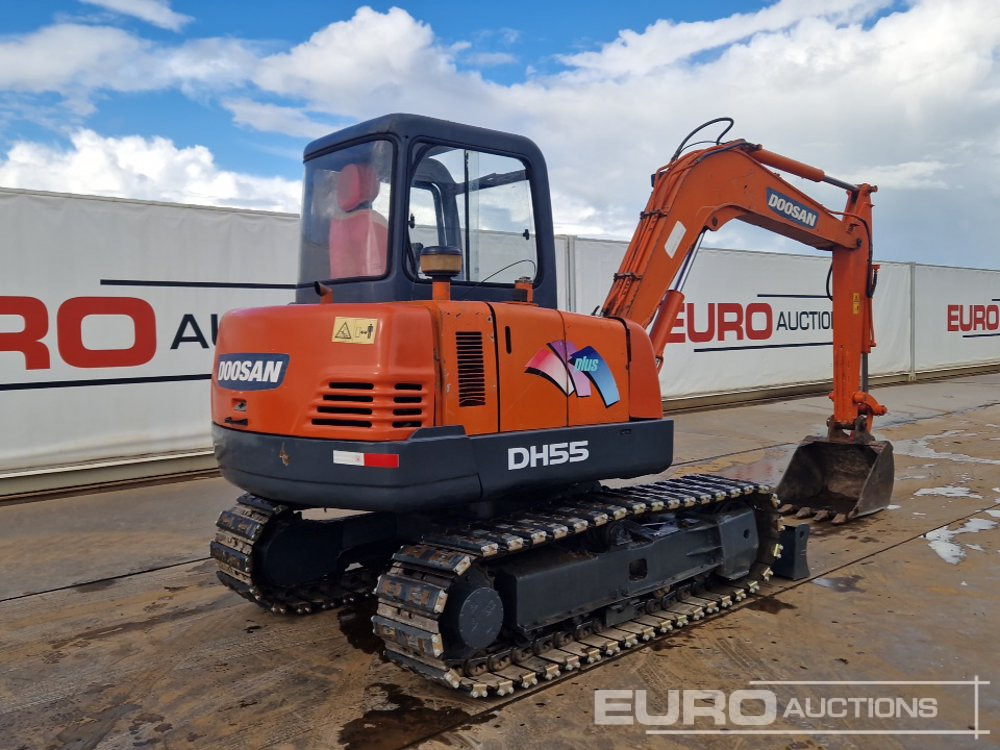 Doosan DH55-V - Mini bager: slika 3 Doosan DH55-V - Mini bager: slika 3