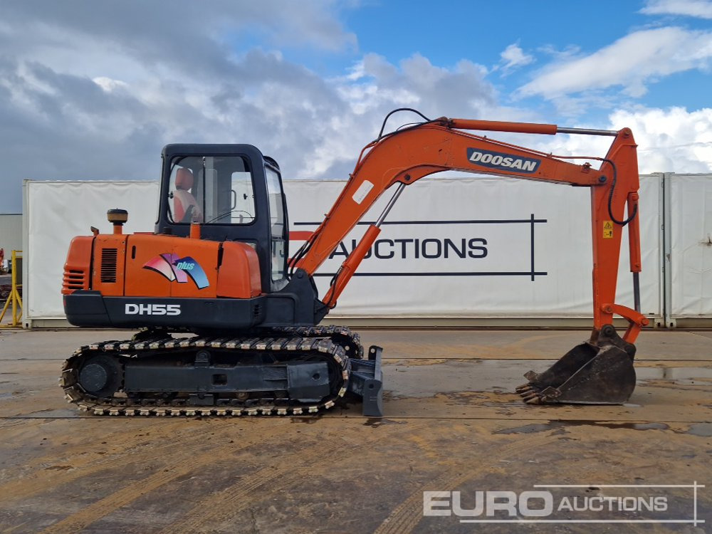 Doosan DH55-V - Mini bager: slika 4 Doosan DH55-V - Mini bager: slika 4