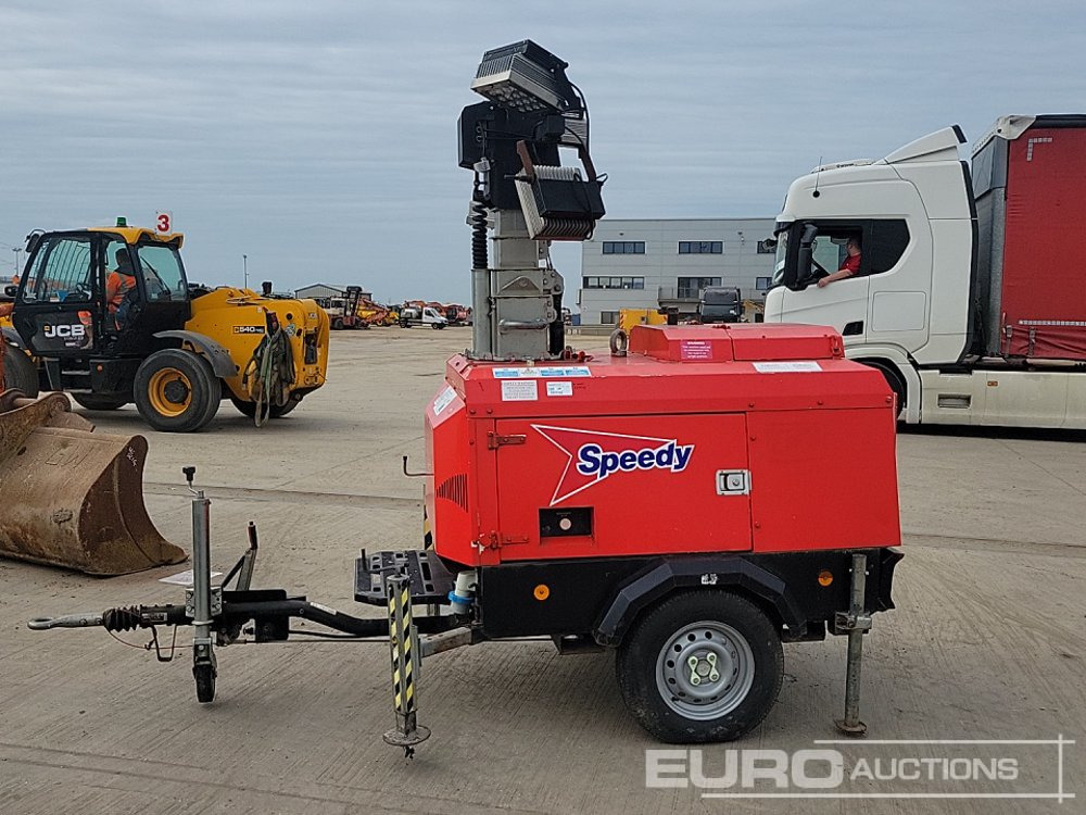 Generac Single Axle LED Lighting Tower, Linz Engine - Toranj za osvetljenje: slika 2 Generac Single Axle LED Lighting Tower, Linz Engine - Toranj za osvetljenje: slika 2