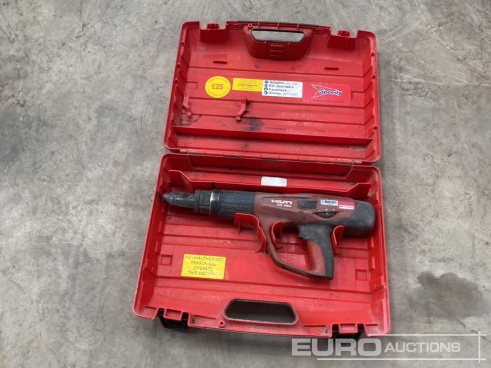 Hilti DX460 Nail Gun (Body & Case Only) - Građevinska oprema: slika 2 Hilti DX460 Nail Gun (Body & Case Only) - Građevinska oprema: slika 2
