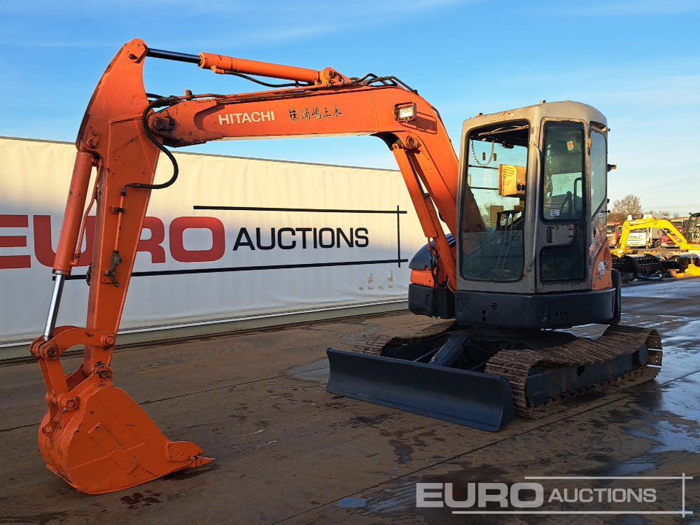 Hitachi ZX55UR - Mini bager: slika 1 Hitachi ZX55UR - Mini bager: slika 1