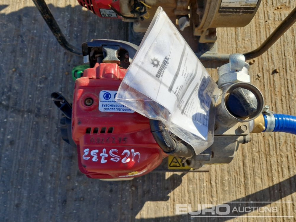 Pumpa za vodu Honda 2", 1" Petrol Centrifugal Water Pump: slika 9