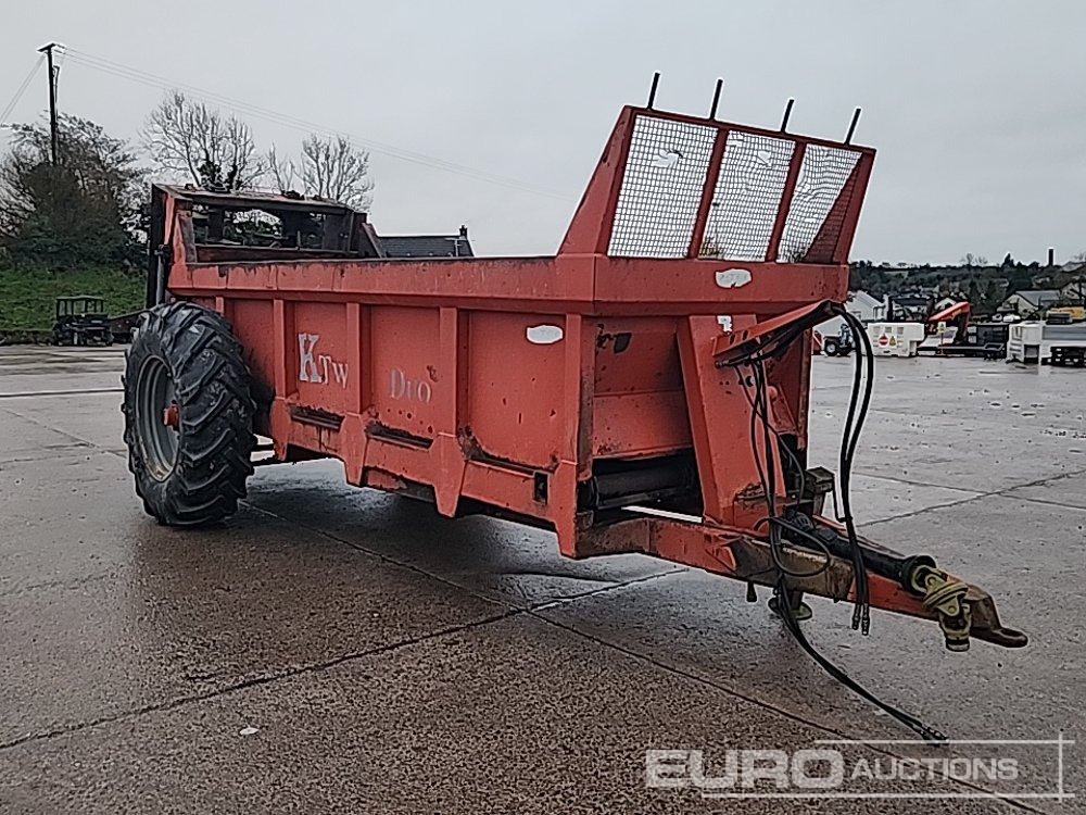 K Two Duo Muck Spreader - Prikolica za poljoprivredu: slika 4 K Two Duo Muck Spreader - Prikolica za poljoprivredu: slika 4