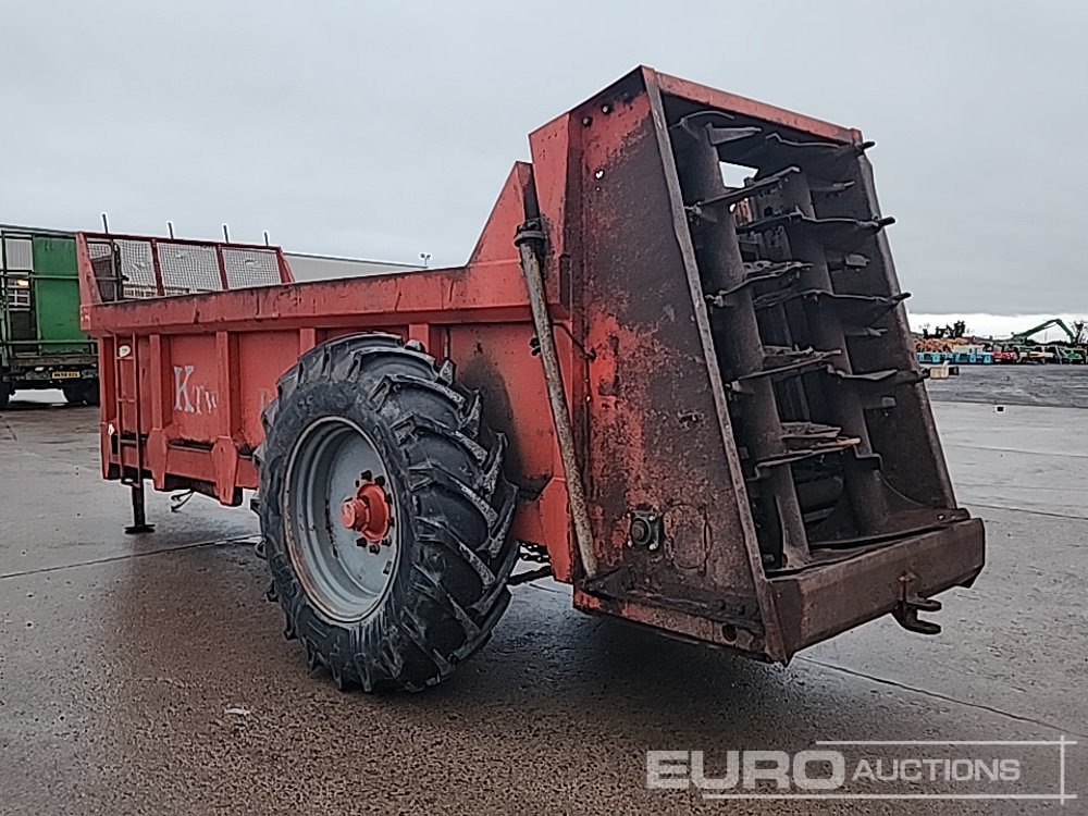 K Two Duo Muck Spreader - Prikolica za poljoprivredu: slika 2 K Two Duo Muck Spreader - Prikolica za poljoprivredu: slika 2