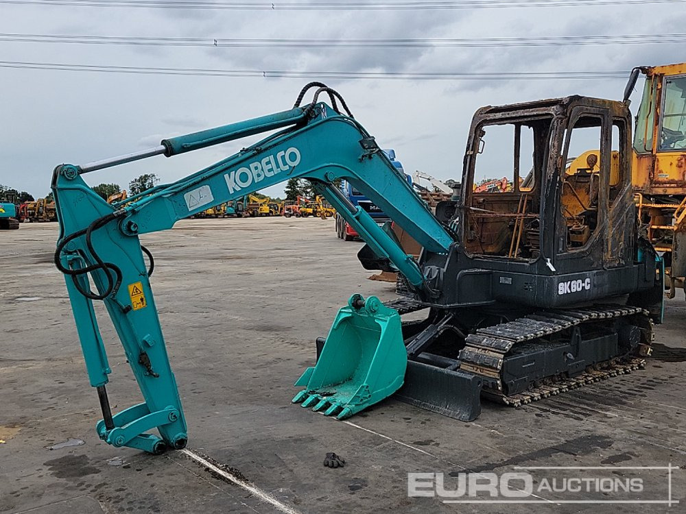 Kobelco SK60-C - Mini bager: slika 1 Kobelco SK60-C - Mini bager: slika 1