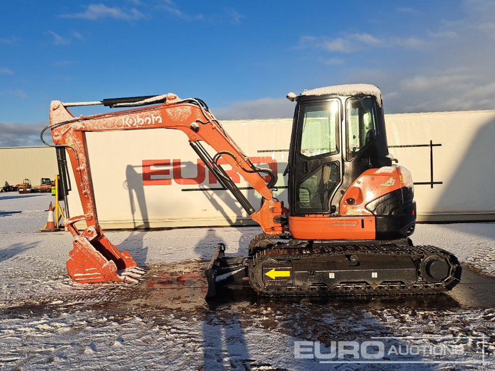 Kubota U55-4 - Mini bager: slika 2 Kubota U55-4 - Mini bager: slika 2