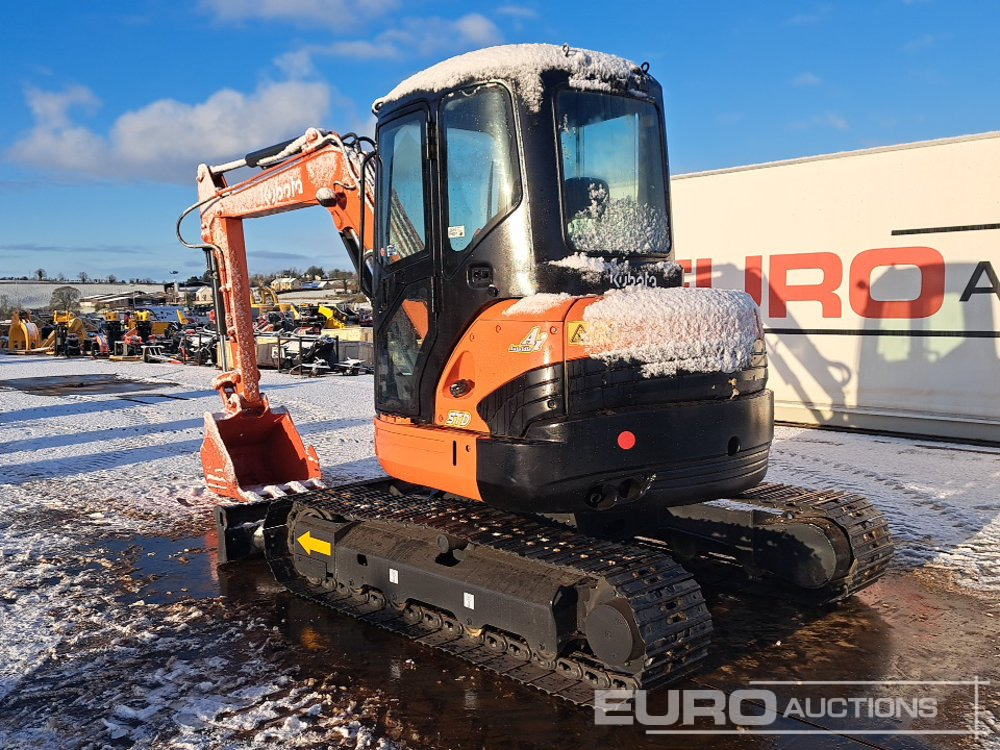 Kubota U55-4 - Mini bager: slika 3 Kubota U55-4 - Mini bager: slika 3