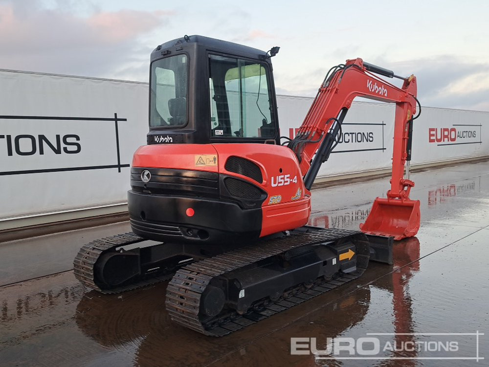 Kubota U55-4 - Mini bager: slika 5 Kubota U55-4 - Mini bager: slika 5