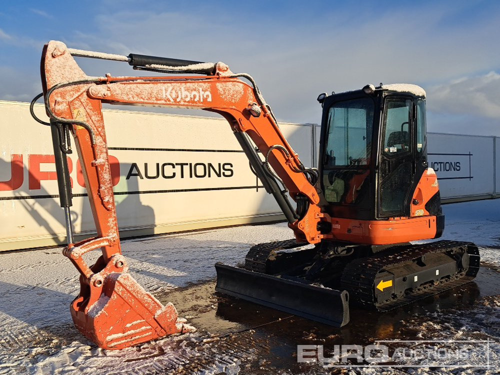 Kubota U55-4 - Mini bager: slika 1 Kubota U55-4 - Mini bager: slika 1
