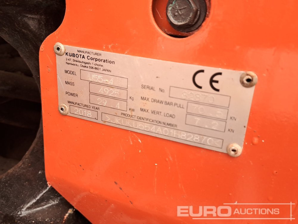 Mini bager Kubota U55-4: slika 47 Mini bager Kubota U55-4: slika 47