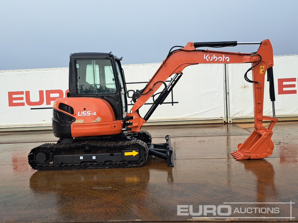 Mini bager Kubota U55-4: slika 6 Mini bager Kubota U55-4: slika 6