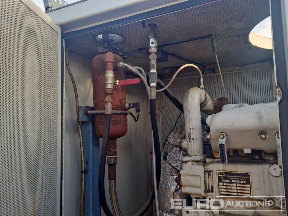 Set generatora MarelliMotori Generator, MAN 6 Cylinder Gas Engine: slika 16