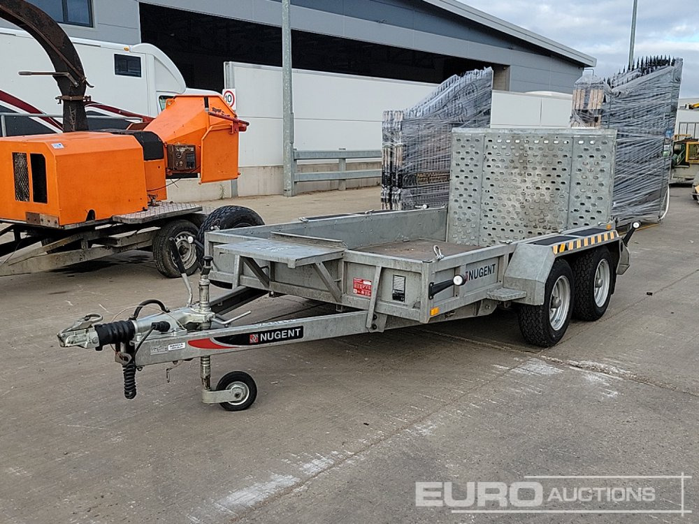 Nugent 3.5 Ton - Prikolica za prevoz radnih mašina: slika 1 Nugent 3.5 Ton - Prikolica za prevoz radnih mašina: slika 1