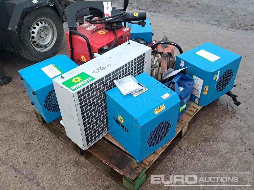 Pallet of Heaters, Stihl TS420 Consaw, UIS 18 Volt Hydraulic Power Pack & Pipe Breaker, - Građevinska oprema: slika 4 Pallet of Heaters, Stihl TS420 Consaw, UIS 18 Volt Hydraulic Power Pack & Pipe Breaker, - Građevinska oprema: slika 4