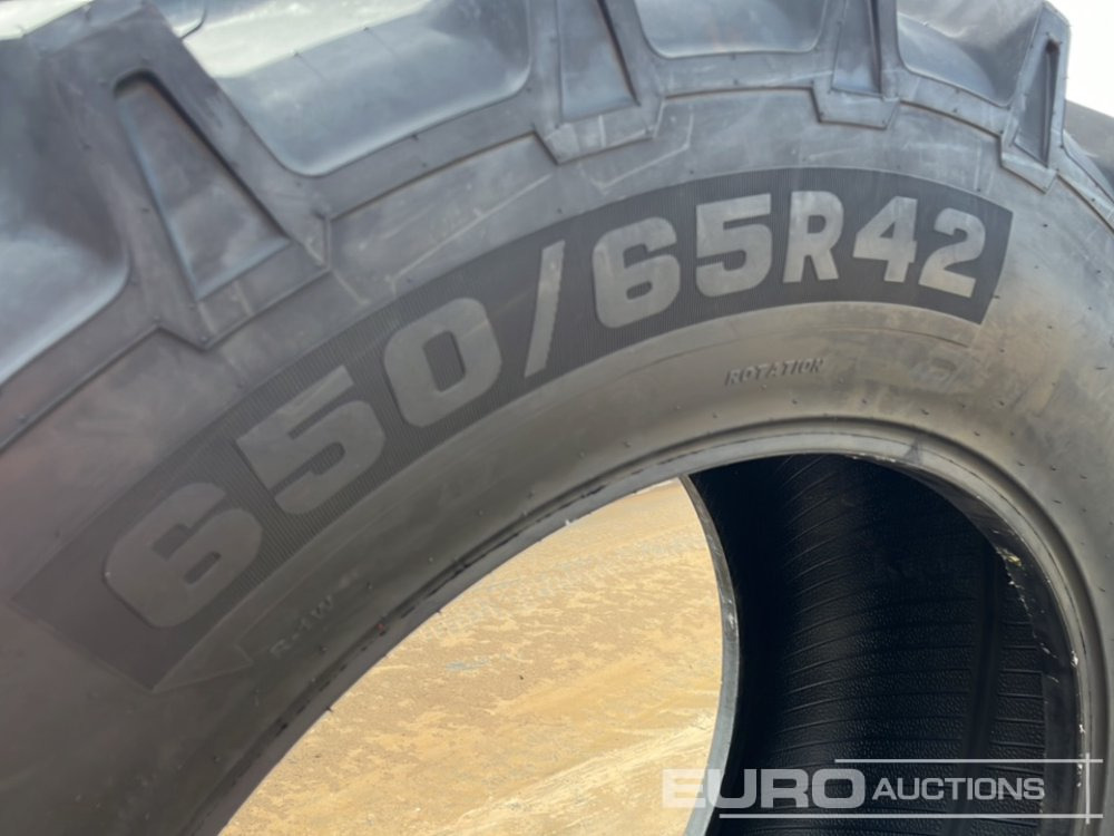 Poljoprivredna mašina Unused Vannova 650/65R42-170 R1W Tyre (2 of): slika 8