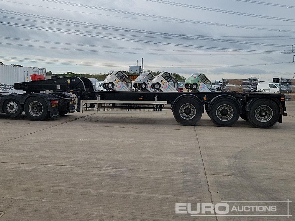 SDC Trailers Ltd Tri Axle Skeleton Trailer, Twist Locks - Plato poluprikolica: slika 2 SDC Trailers Ltd Tri Axle Skeleton Trailer, Twist Locks - Plato poluprikolica: slika 2
