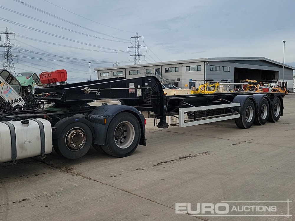 SDC Trailers Ltd Tri Axle Skeleton Trailer, Twist Locks - Plato poluprikolica: slika 1 SDC Trailers Ltd Tri Axle Skeleton Trailer, Twist Locks - Plato poluprikolica: slika 1