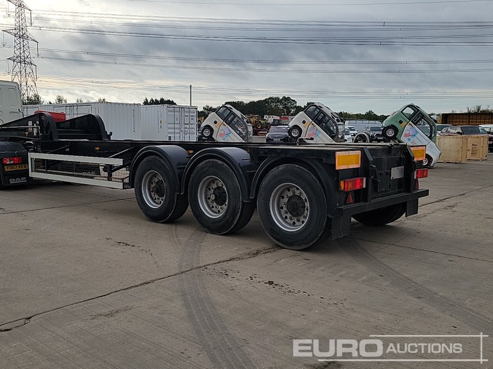 SDC Trailers Ltd Tri Axle Skeleton Trailer, Twist Locks - Plato poluprikolica: slika 3 SDC Trailers Ltd Tri Axle Skeleton Trailer, Twist Locks - Plato poluprikolica: slika 3