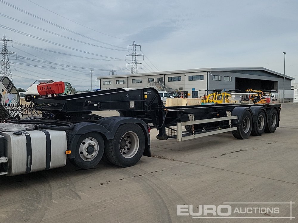 SDC Trailers Ltd Tri Axle Skeleton Trailer, Twist Locks - Plato poluprikolica: slika 1 SDC Trailers Ltd Tri Axle Skeleton Trailer, Twist Locks - Plato poluprikolica: slika 1