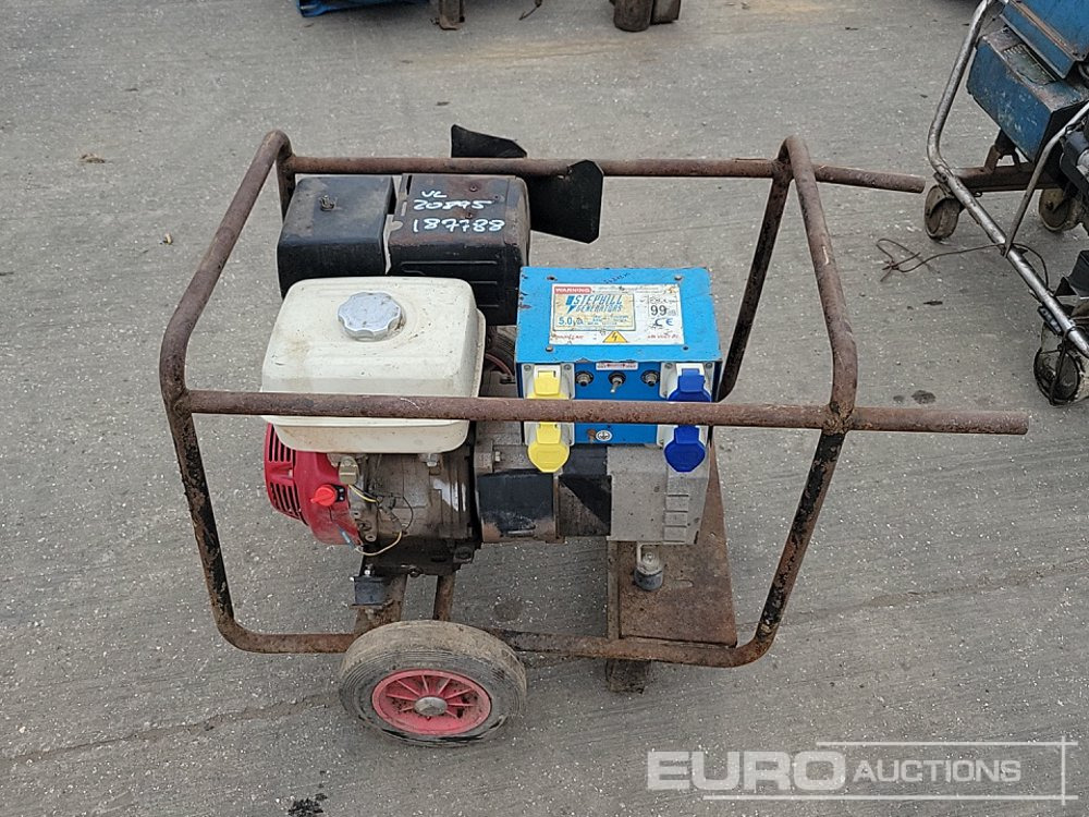 Stephill 5kVA Petrol Generator, Honda Engine - Set generatora: slika 2 Stephill 5kVA Petrol Generator, Honda Engine - Set generatora: slika 2
