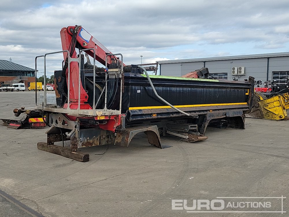Tipper Body, Easy Sheet, HMP Hydraulic Loading Crane, Hydraulic Rotating Clam Shell Grab - Promenjivo telo istovarivača: slika 1 Tipper Body, Easy Sheet, HMP Hydraulic Loading Crane, Hydraulic Rotating Clam Shell Grab - Promenjivo telo istovarivača: slika 1