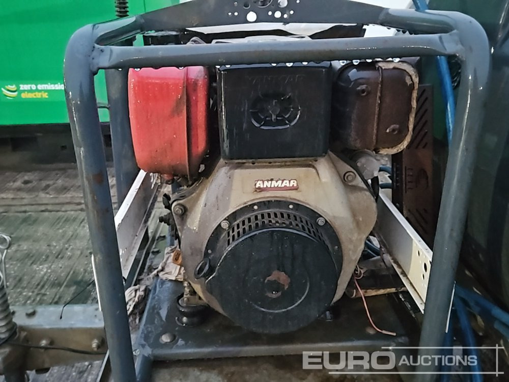 Perač pod pritiskom Trailer Engineering Single Axle Plastic Water Bowser, Belle Pressure Washer, Yanmar Engine: slika 14 Perač pod pritiskom Trailer Engineering Single Axle Plastic Water Bowser, Belle Pressure Washer, Yanmar Engine: slika 14