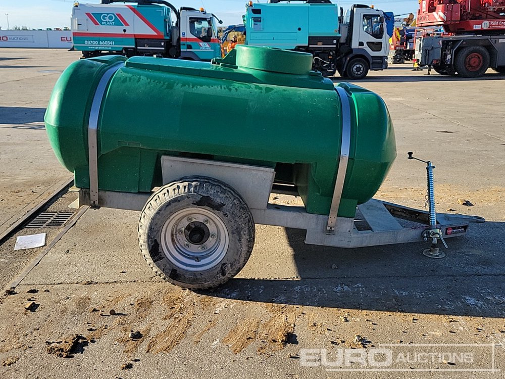 Rezervoar za skladištenje Trailer Engineering Single Axle Plastic Water Bowser: slika 6