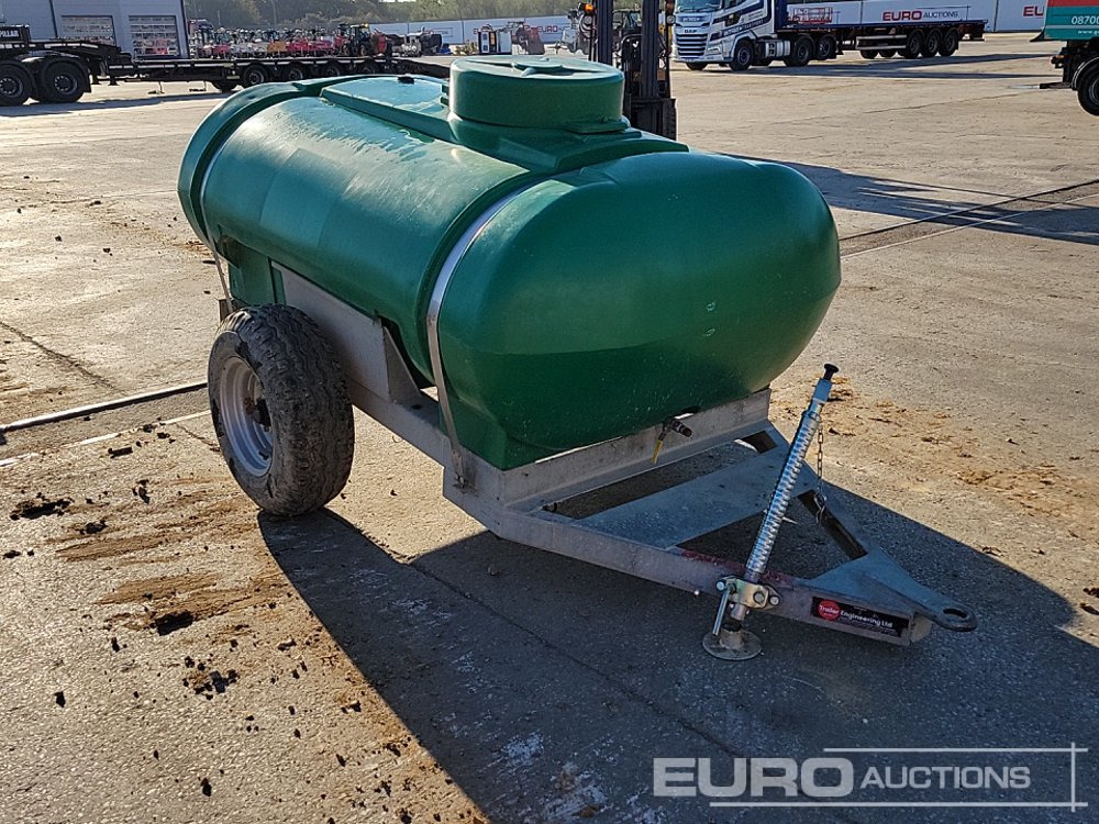 Rezervoar za skladištenje Trailer Engineering Single Axle Plastic Water Bowser: slika 7