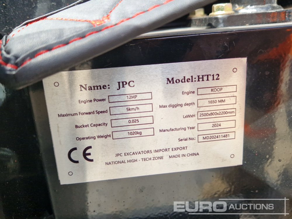 Mini bager Unused 2024 JPC HT12: slika 36