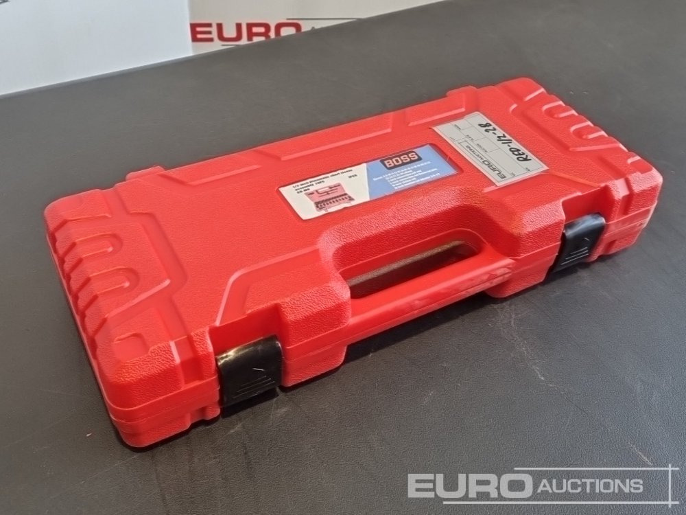 Unused 2025 Boss 1/2" 28pc Pneumatic Short Sleeve Socket Set, 3" Connecting Rod, 5" Connecting Rod Universal Joint, 10" Sliding Rod, 10" Bending Rod Adapter 3/4"-1/2" - Гаражна опрема: slika 1 Unused 2025 Boss 1/2" 28pc Pneumatic Short Sleeve Socket Set, 3" Connecting Rod, 5" Connecting Rod Universal Joint, 10" Sliding Rod, 10" Bending Rod Adapter 3/4"-1/2" - Гаражна опрема: slika 1