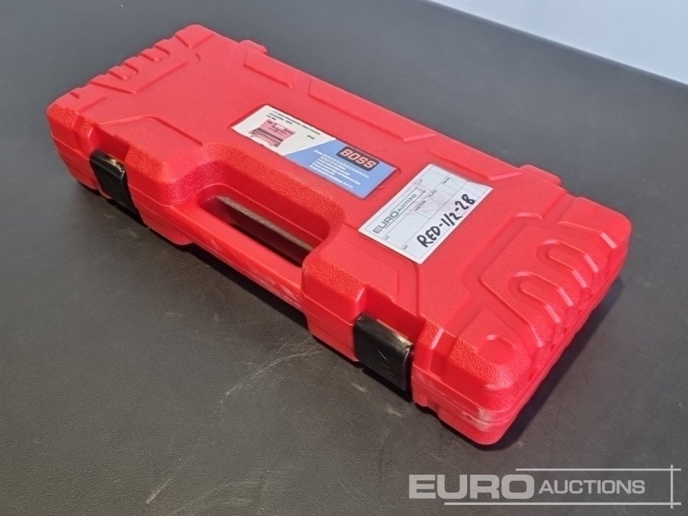 Unused 2025 Boss 1/2" 28pc Pneumatic Short Sleeve Socket Set, 3" Connecting Rod, 5" Connecting Rod Universal Joint, 10" Sliding Rod, 10" Bending Rod Adapter 3/4"-1/2" - Гаражна опрема: slika 3 Unused 2025 Boss 1/2" 28pc Pneumatic Short Sleeve Socket Set, 3" Connecting Rod, 5" Connecting Rod Universal Joint, 10" Sliding Rod, 10" Bending Rod Adapter 3/4"-1/2" - Гаражна опрема: slika 3
