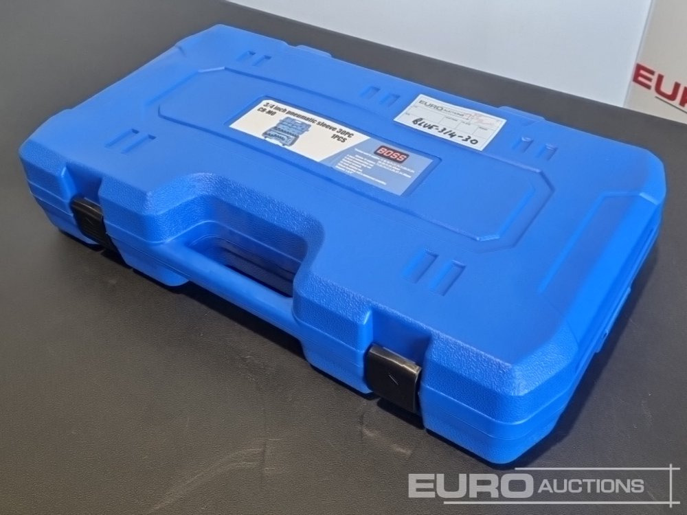 Unused 2025 Boss 3/4" 30pc Heavy Duty Pneumatic Socket Set, 4" Connecting Rod, 8" Connecting Rod, Ratchet Wrench, 20" Sliding Rod, 18" Bending Rod Universal Coupling, Adapter1-3/4" - Гаражна опрема: slika 3 Unused 2025 Boss 3/4" 30pc Heavy Duty Pneumatic Socket Set, 4" Connecting Rod, 8" Connecting Rod, Ratchet Wrench, 20" Sliding Rod, 18" Bending Rod Universal Coupling, Adapter1-3/4" - Гаражна опрема: slika 3